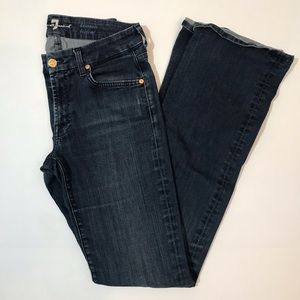 7FAMK Kimmie Bootcut Size 28 w/flaw See Photos